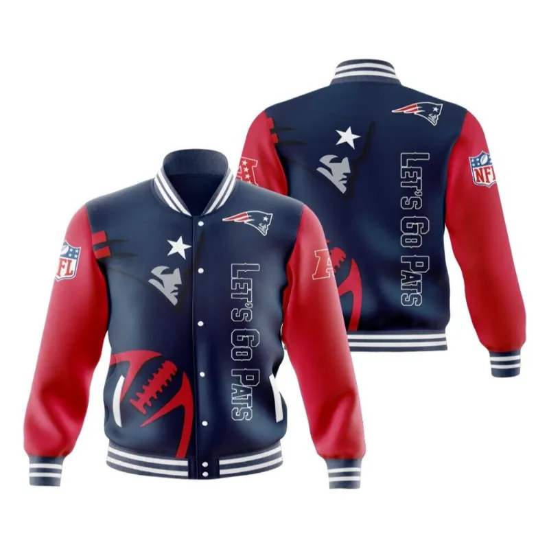 New England Patriots Varsity Jacket