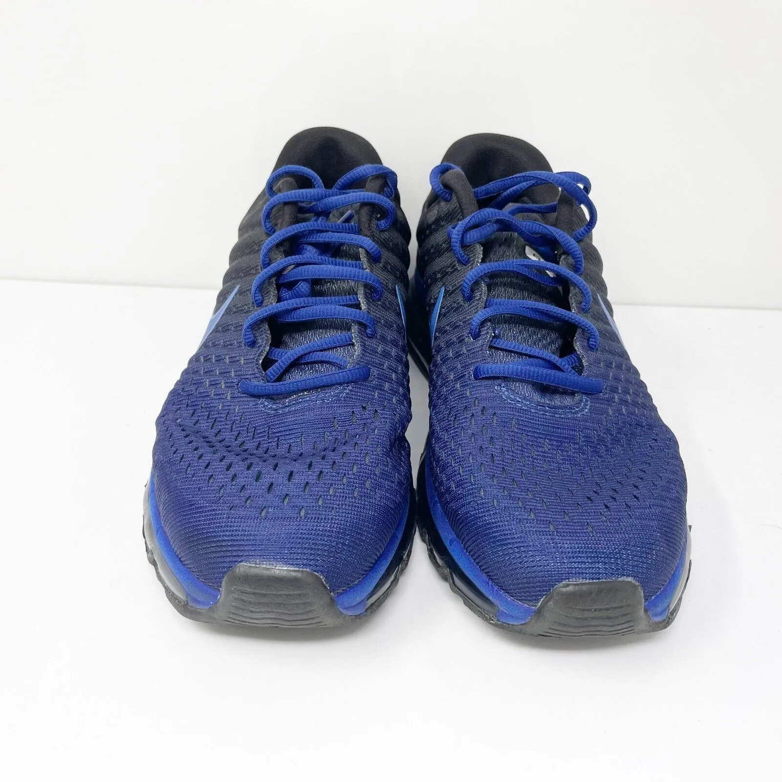 Nike Mens Air Max 2017 849559-401 Blue Running Shoes Sneakers Size 8.5