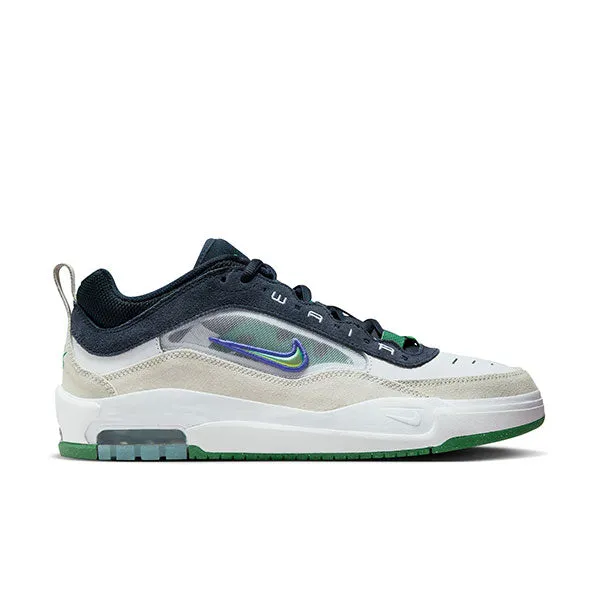 Nike SB Air Max Ishod White Persian Violet Obsidian Pine Green