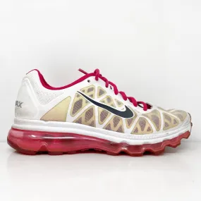 Nike Womens Air Max Plus 2011 429890-160 White Running Shoes Sneakers Size 7