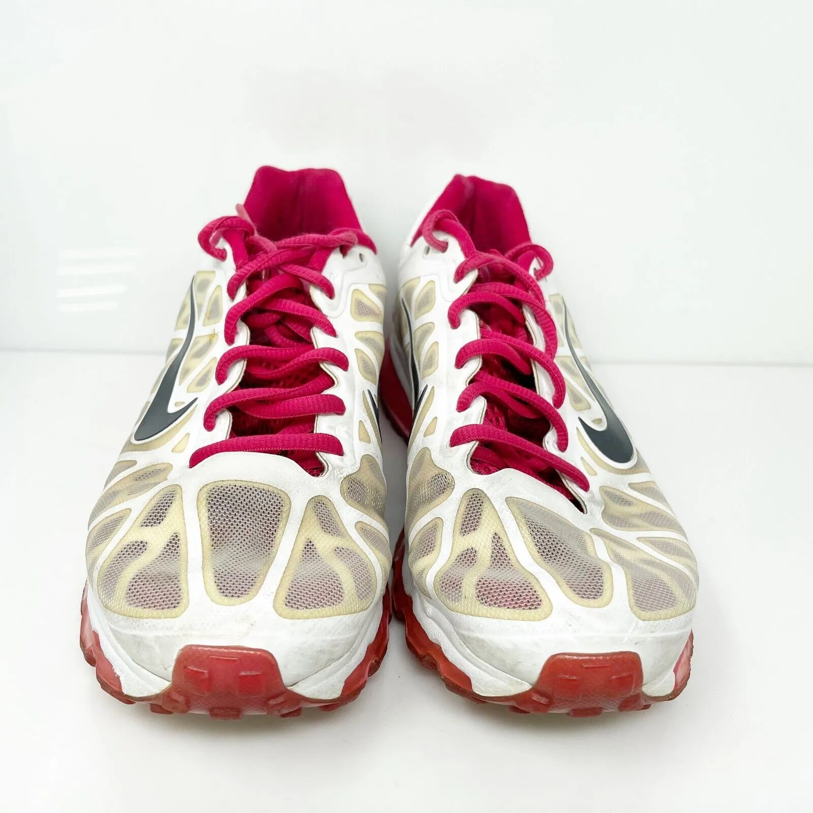 Nike Womens Air Max Plus 2011 429890-160 White Running Shoes Sneakers Size 7