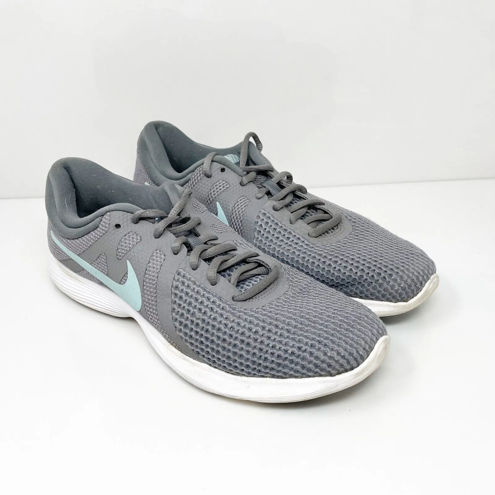 Nike Womens Revolution 4 AH8799-004 Gray Running Shoes Sneakers Size 9 W