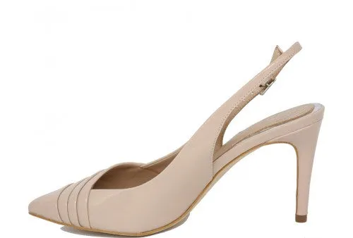 Nude Slingback Heel - Shop Now.