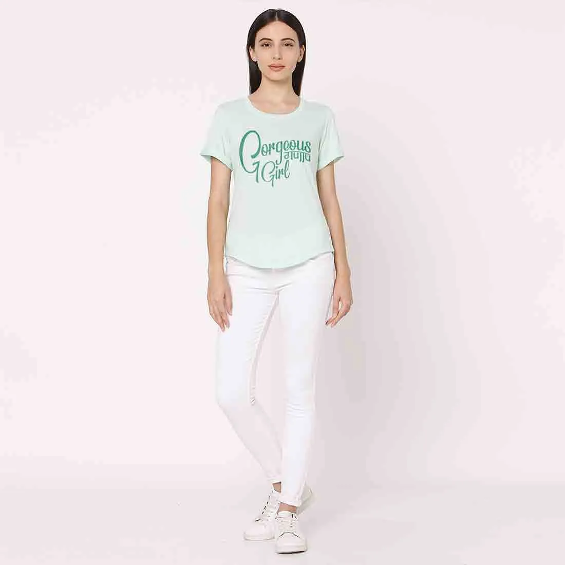 Nutcase Gujarati Tshirts For Women - Gorgeous girl