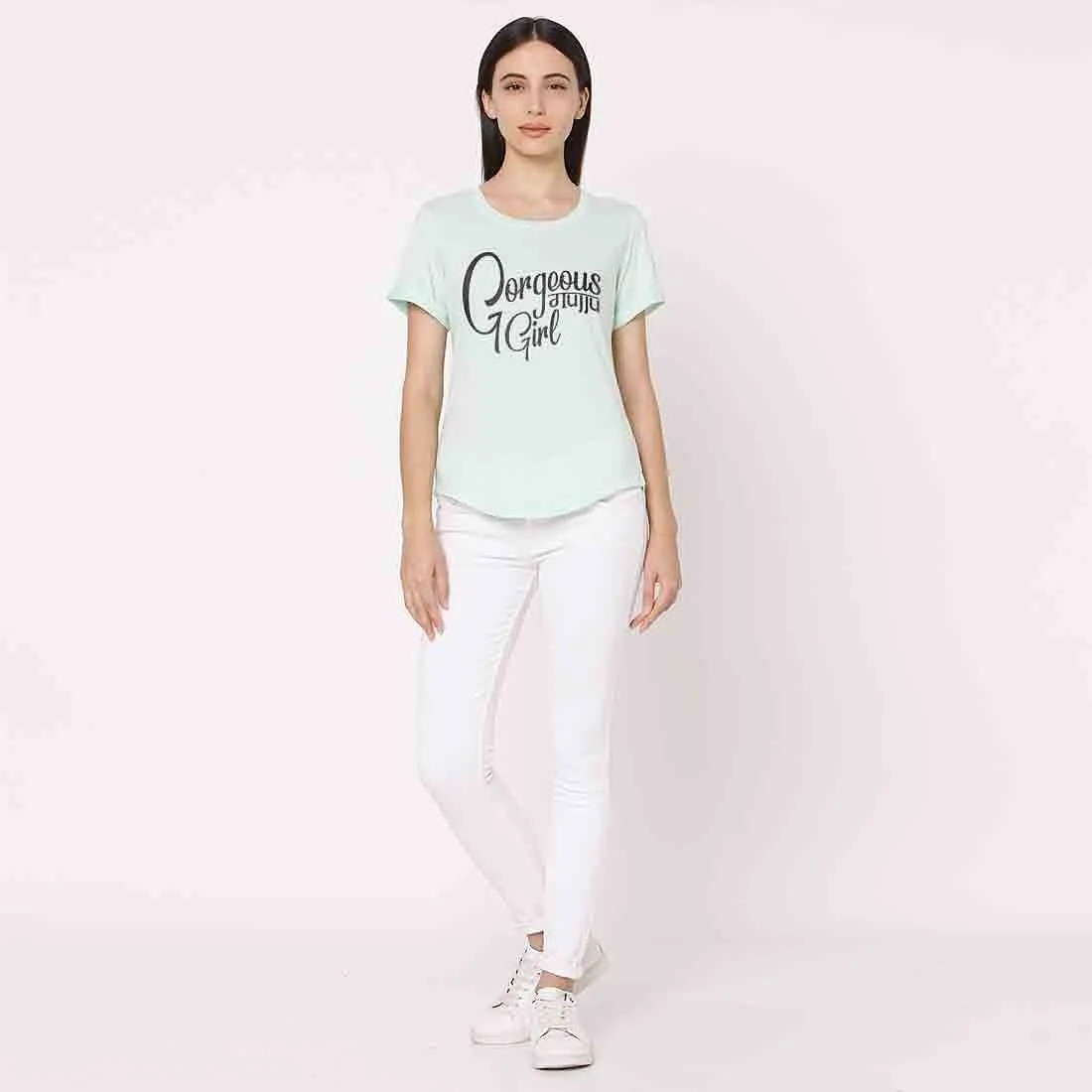 Nutcase Gujarati Tshirts For Women - Gorgeous girl