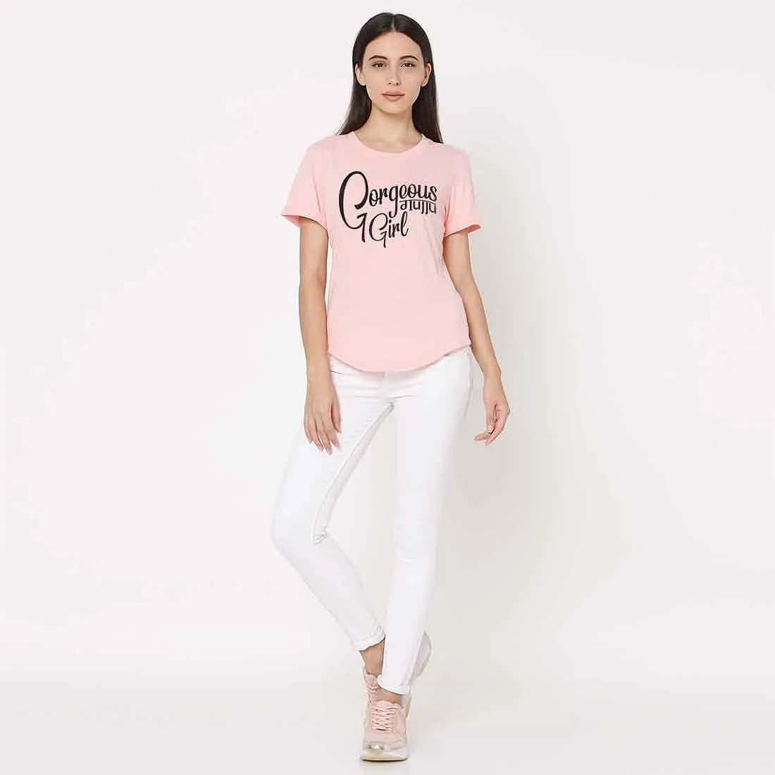 Nutcase Gujarati Tshirts For Women - Gorgeous girl