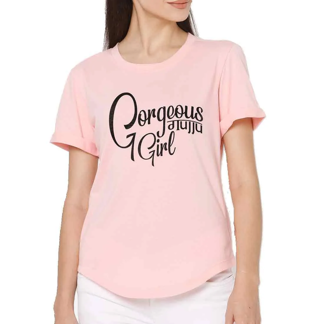 Nutcase Gujarati Tshirts For Women - Gorgeous girl