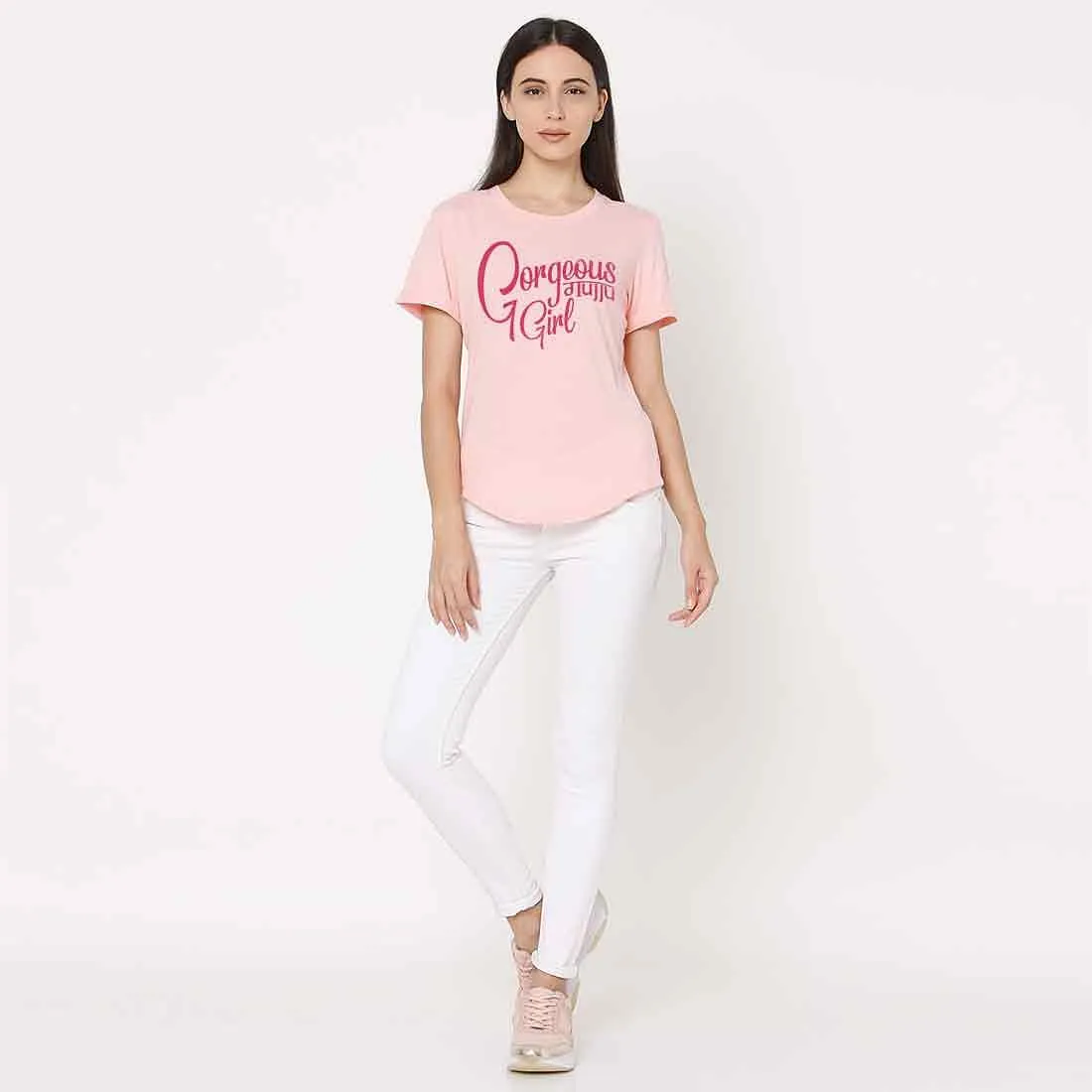 Nutcase Gujarati Tshirts For Women - Gorgeous girl