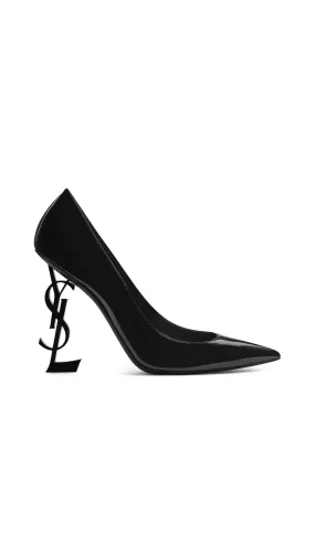 Black Patent Leather Opyum Pumps