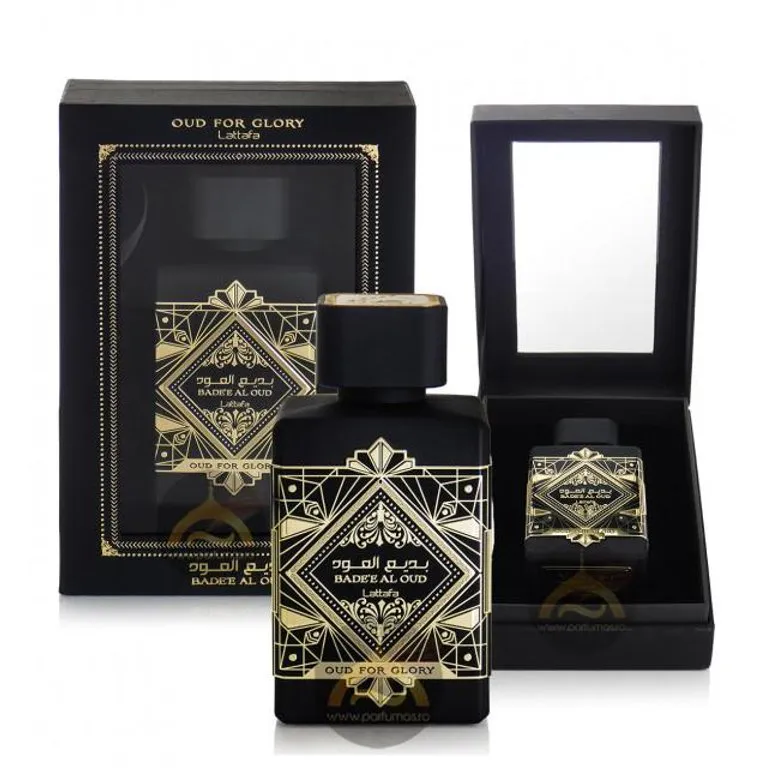 Oud For Glory Eau De Parfum Spray By Lattafa 3.4 oz 100 ml