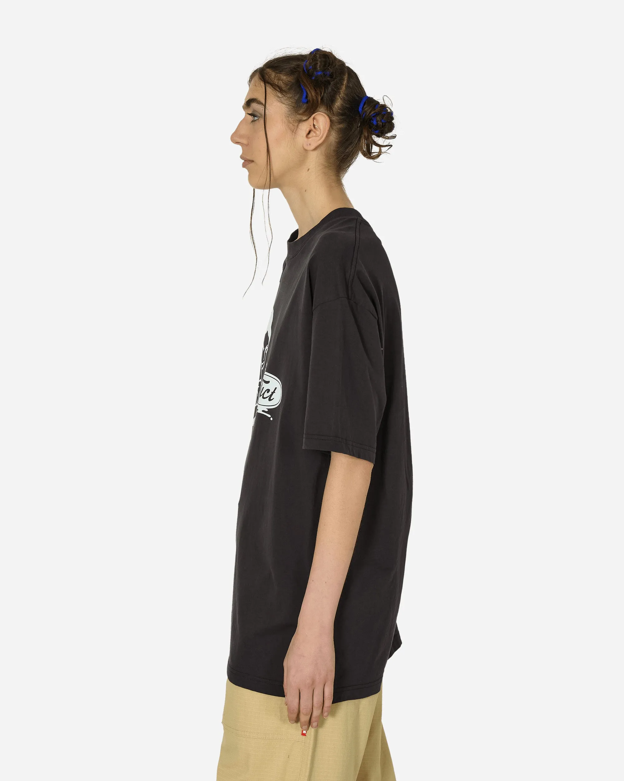 Oval Pee Girl T-Shirt Black