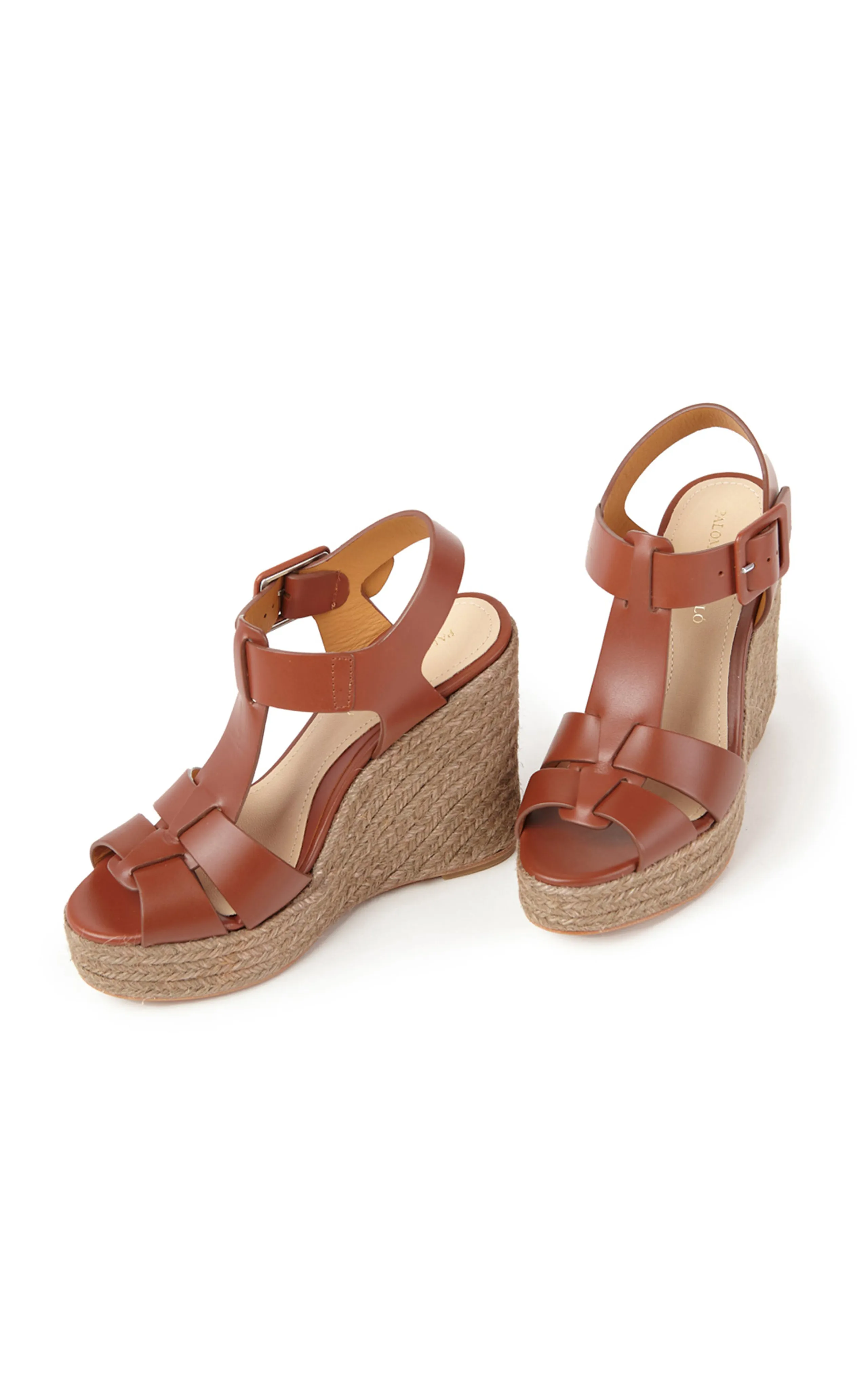 Paloma Barceló Alison Leather Wedges