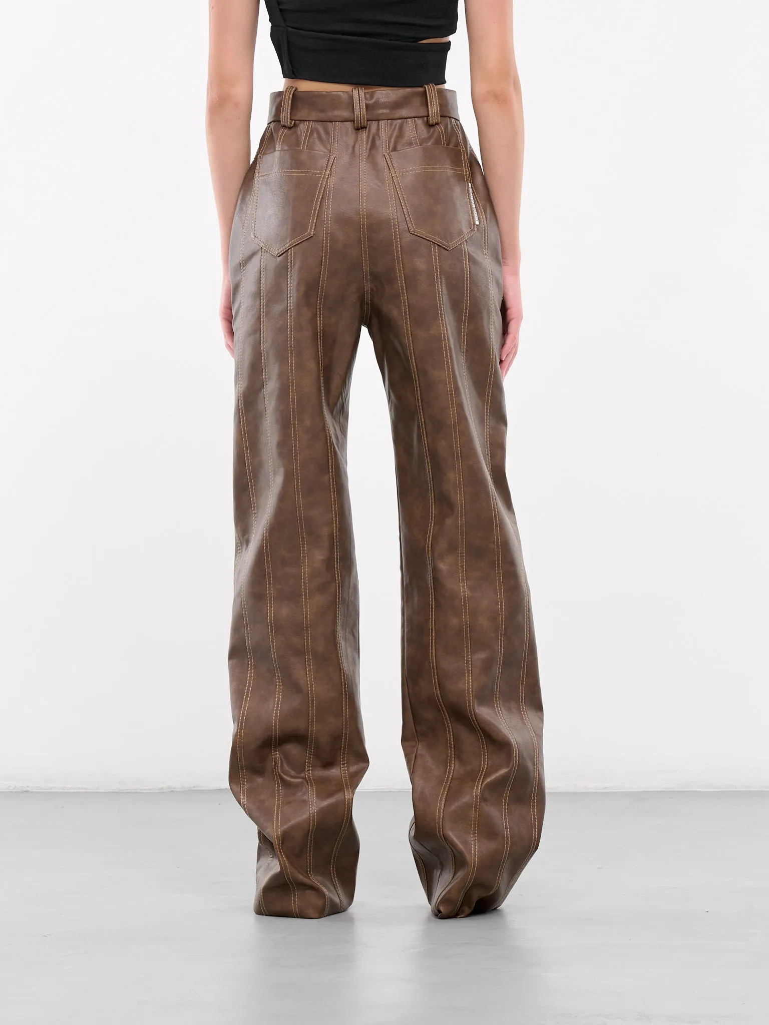 Panel Trousers (PAVLBR03-BROWN)