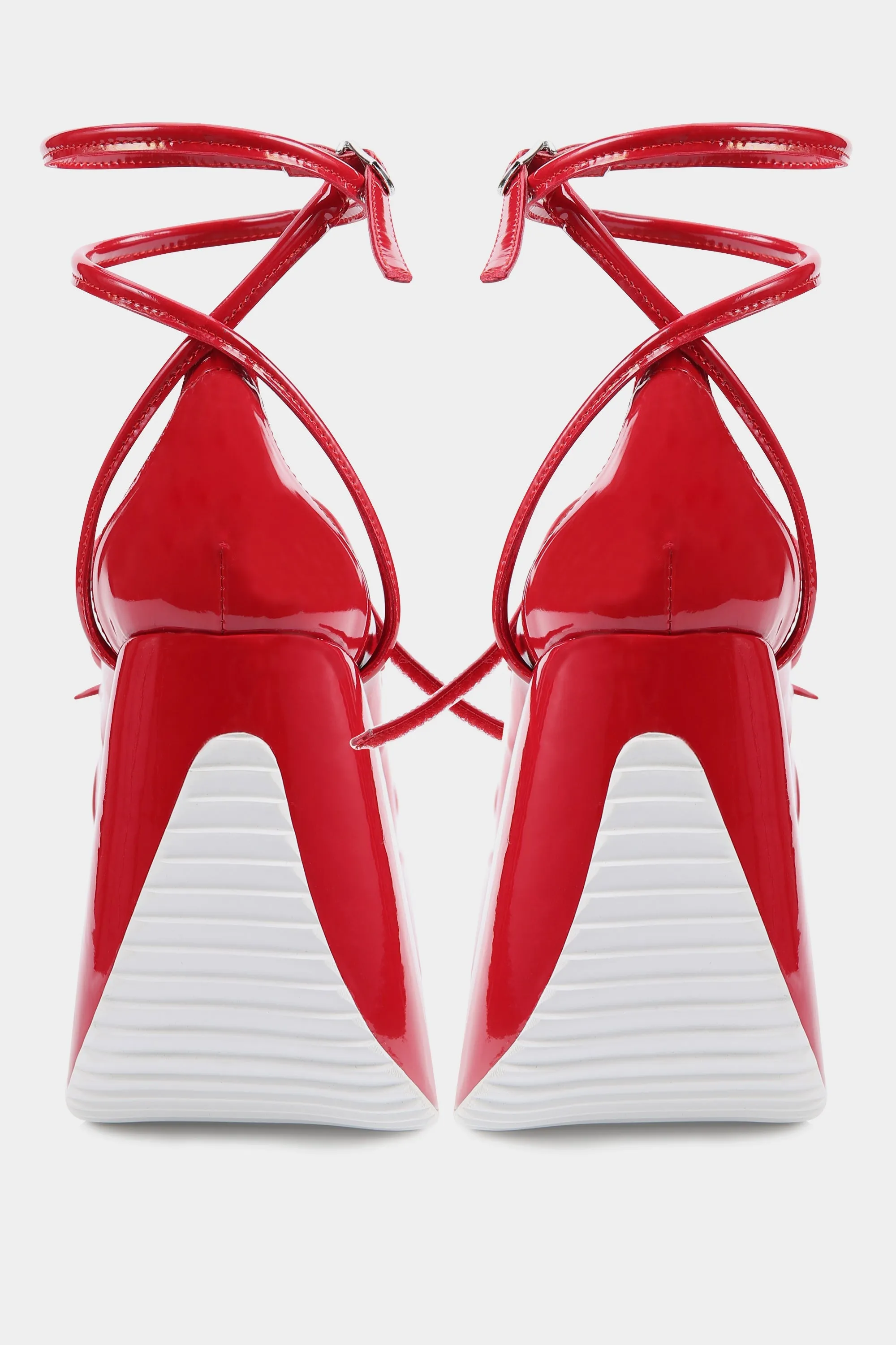 Paola Platforms - Sporty Red