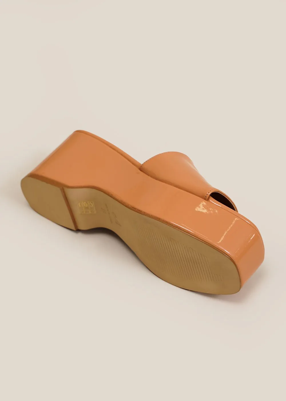 Peach Giuliana Platform Sandals