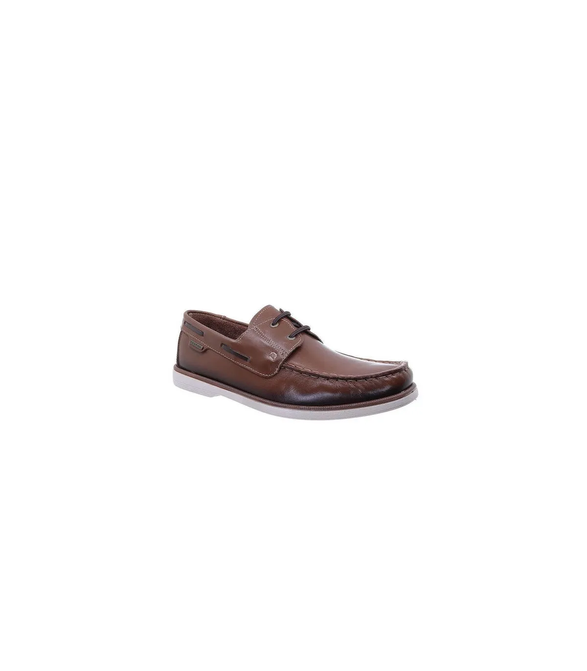 Pegada Mens Leathear Boat Shoes -Cognac 141902-01