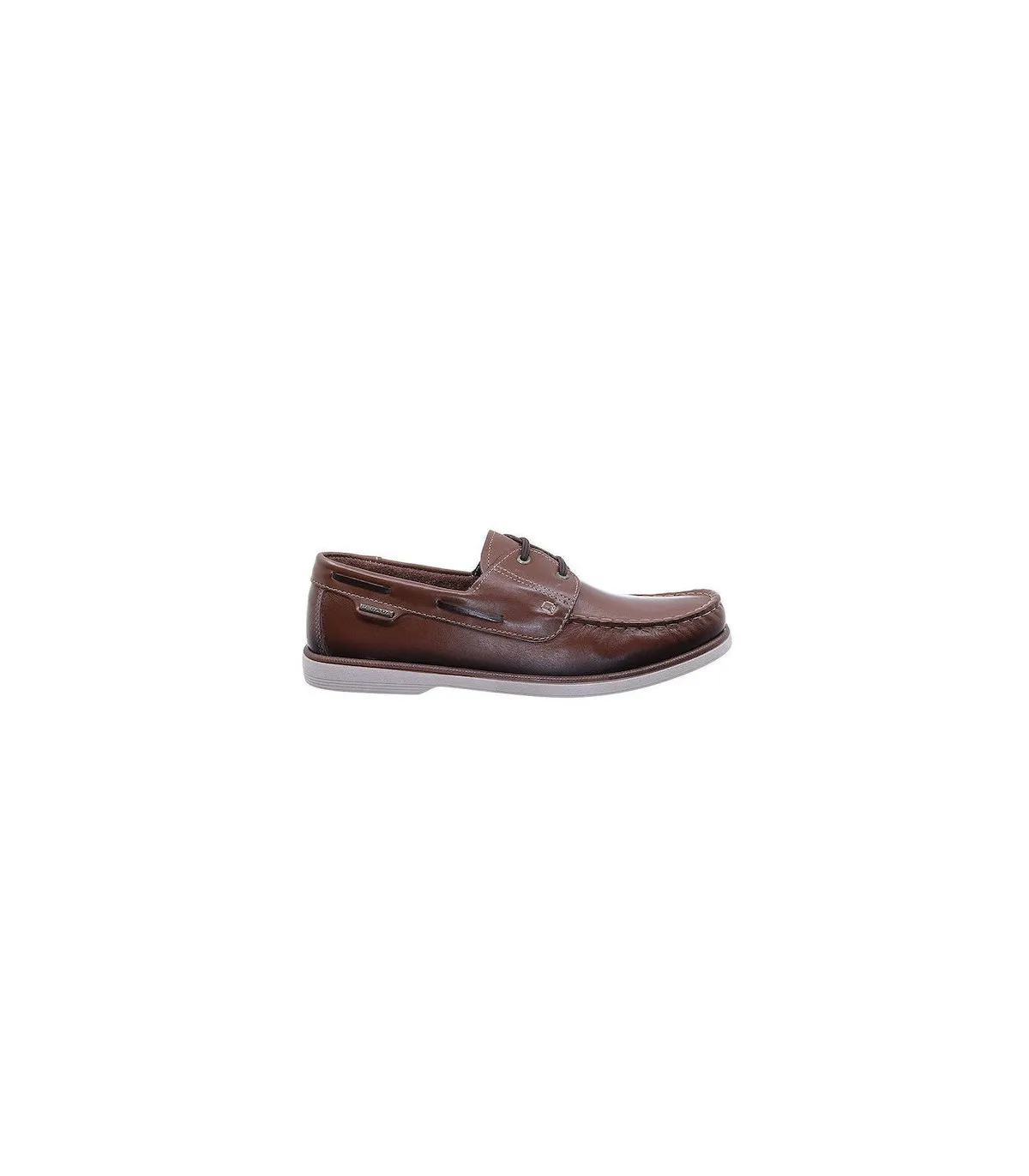 Pegada Mens Leathear Boat Shoes -Cognac 141902-01