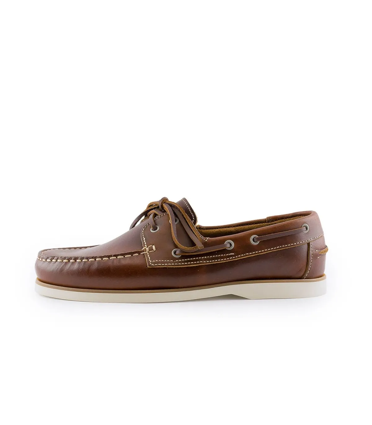 Pegada Mens Leathear Boat Shoes -Cognac 141902-01