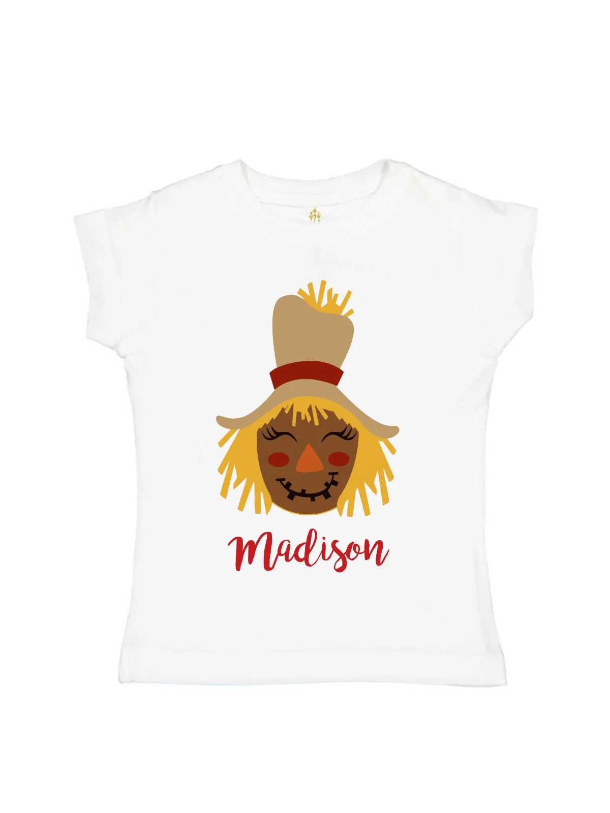 Personalized Girl Scarecrow Top - Baby & Kids