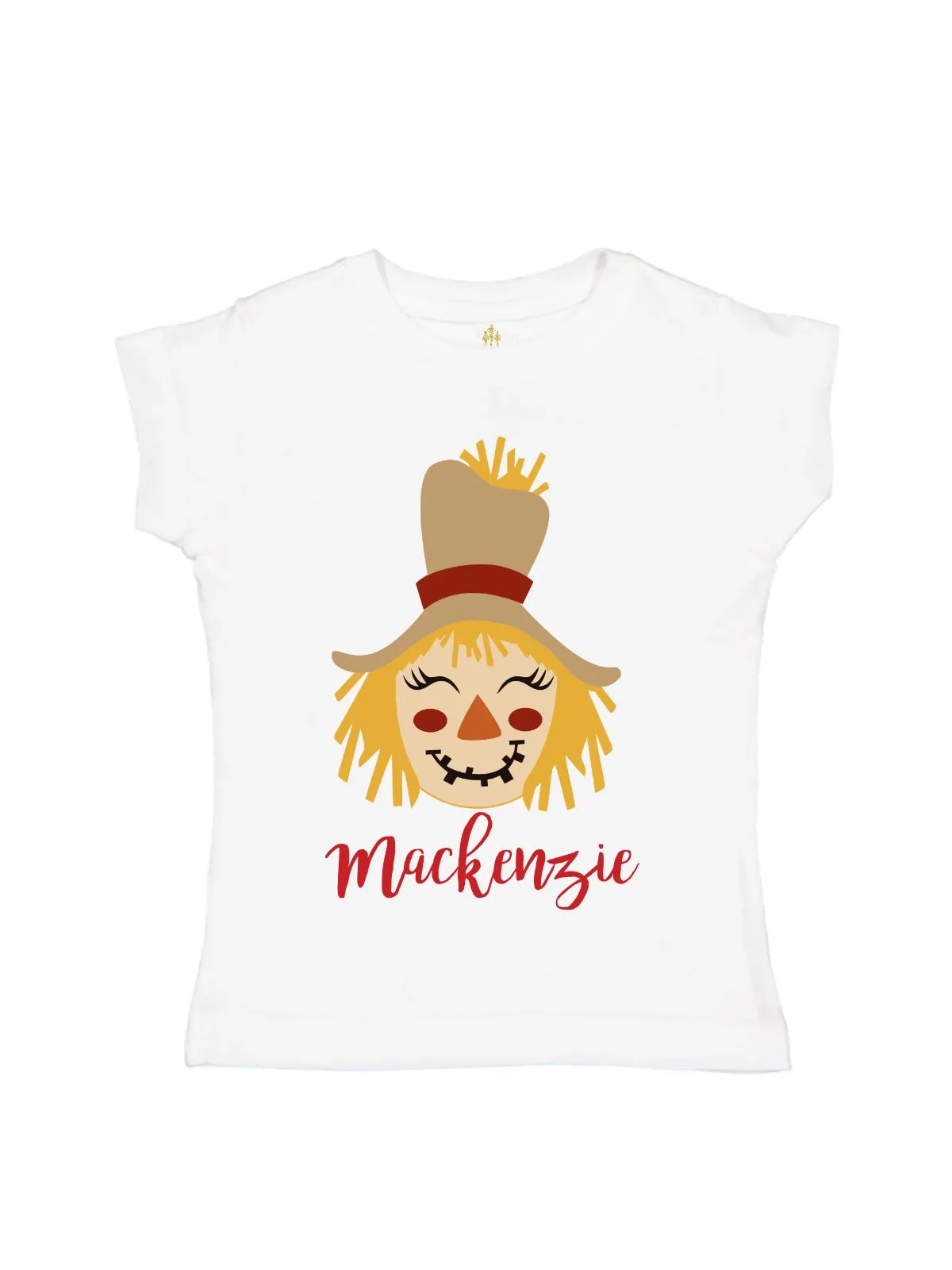 Personalized Girl Scarecrow Top - Baby & Kids