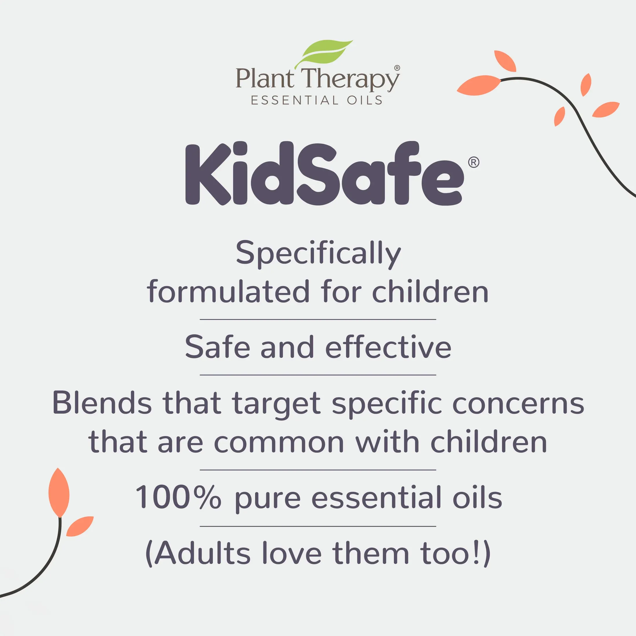 Plant Therapy KidSafe Organic Blends Set