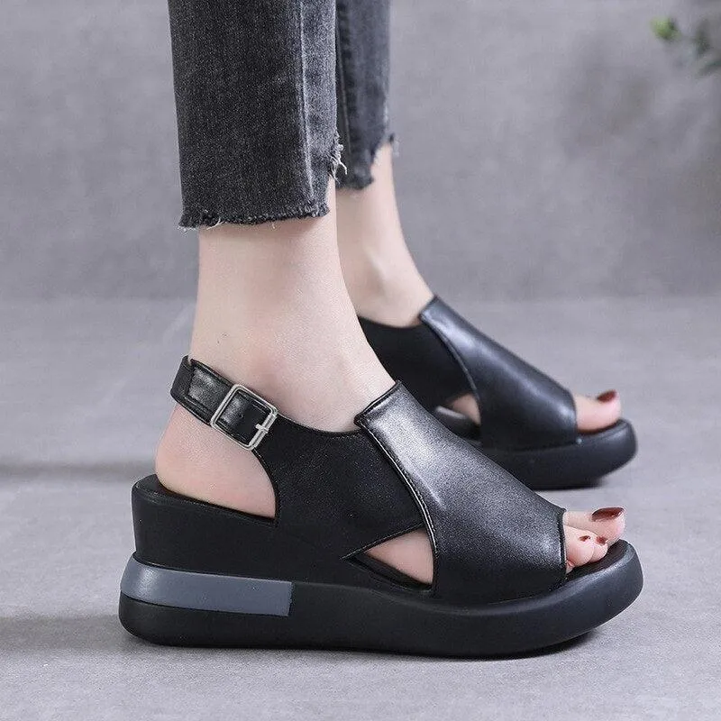 Platform Wedge Sandals Shoes