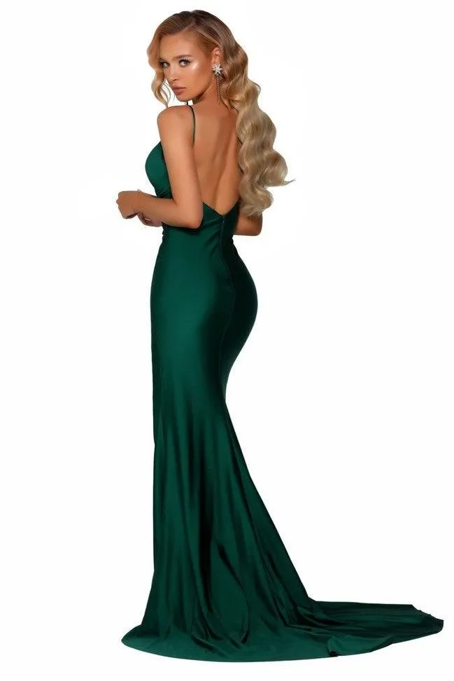 Portia and Scarlett PS6322 Dress in Emerald