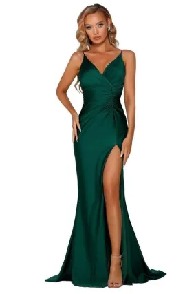 Portia and Scarlett PS6322 Dress in Emerald