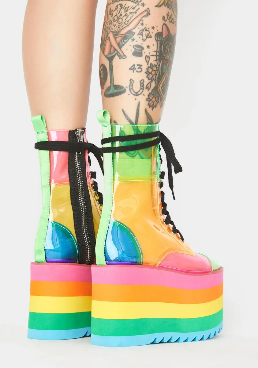 Prismatic Happy Daze Platforms