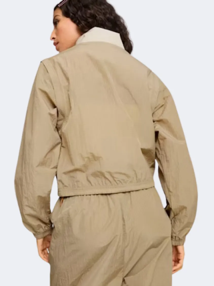 Puma Dare To Modular Women Lifestyle Jacket Beige