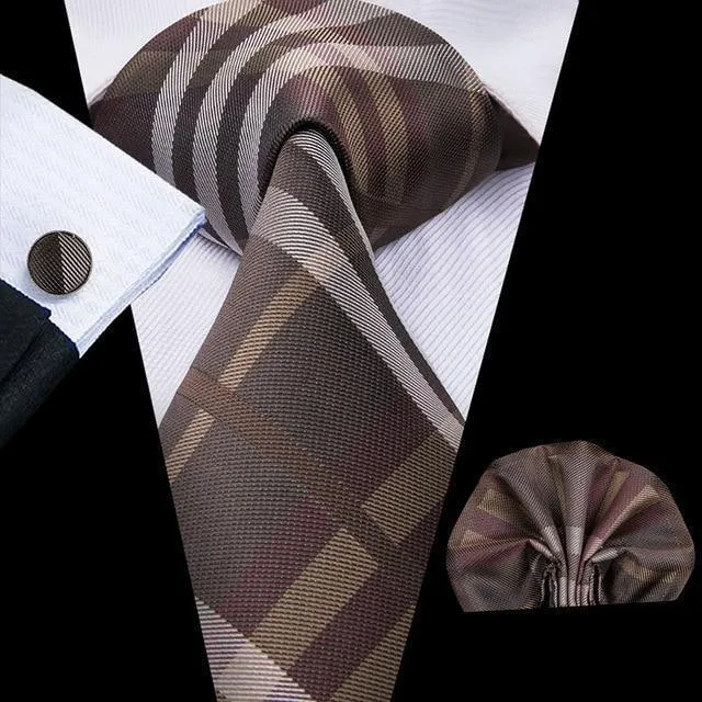 Cufflink Necktie Set Pure Dedication