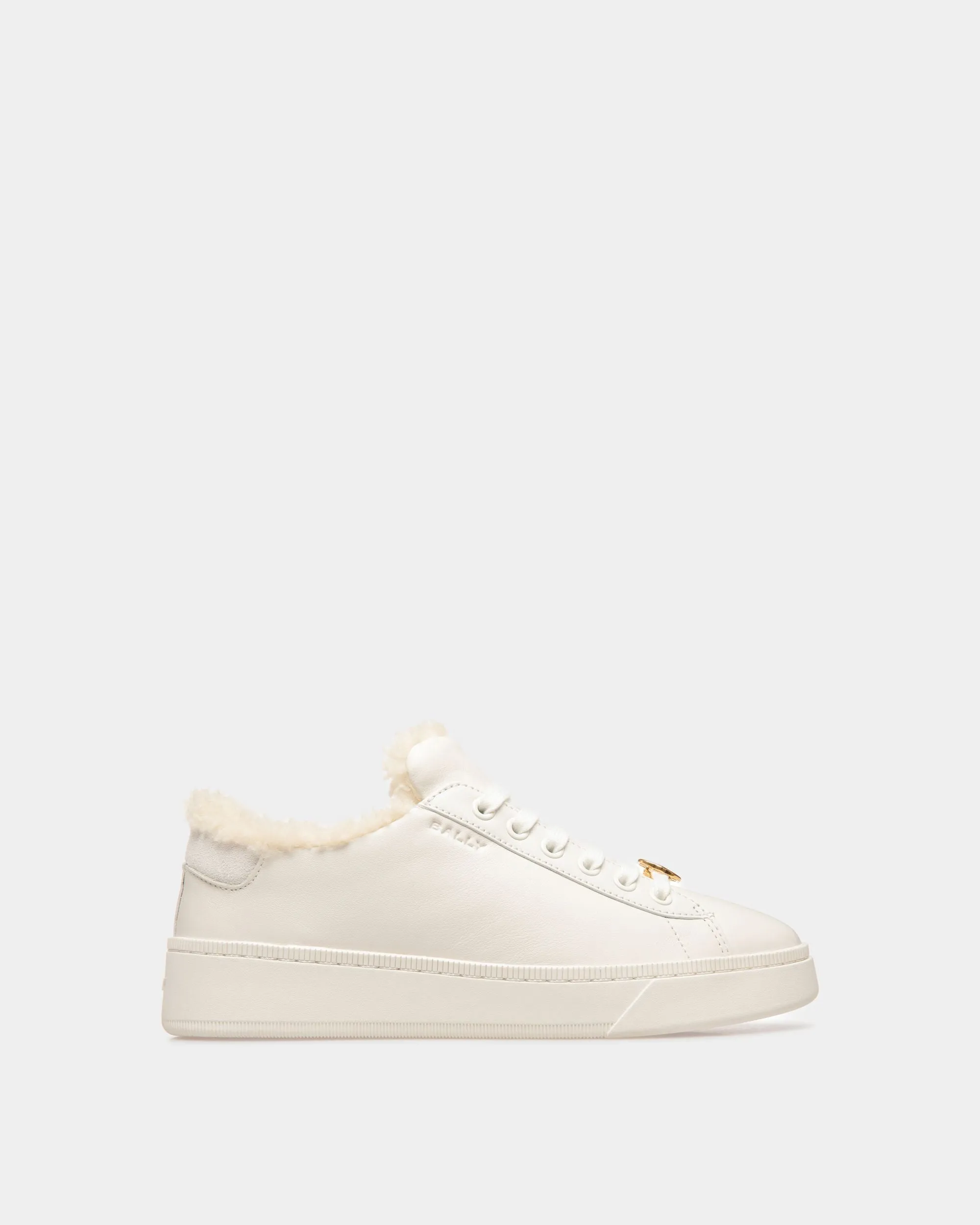 Raise Sneakers In White Leather