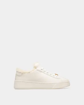 Raise Sneakers In White Leather