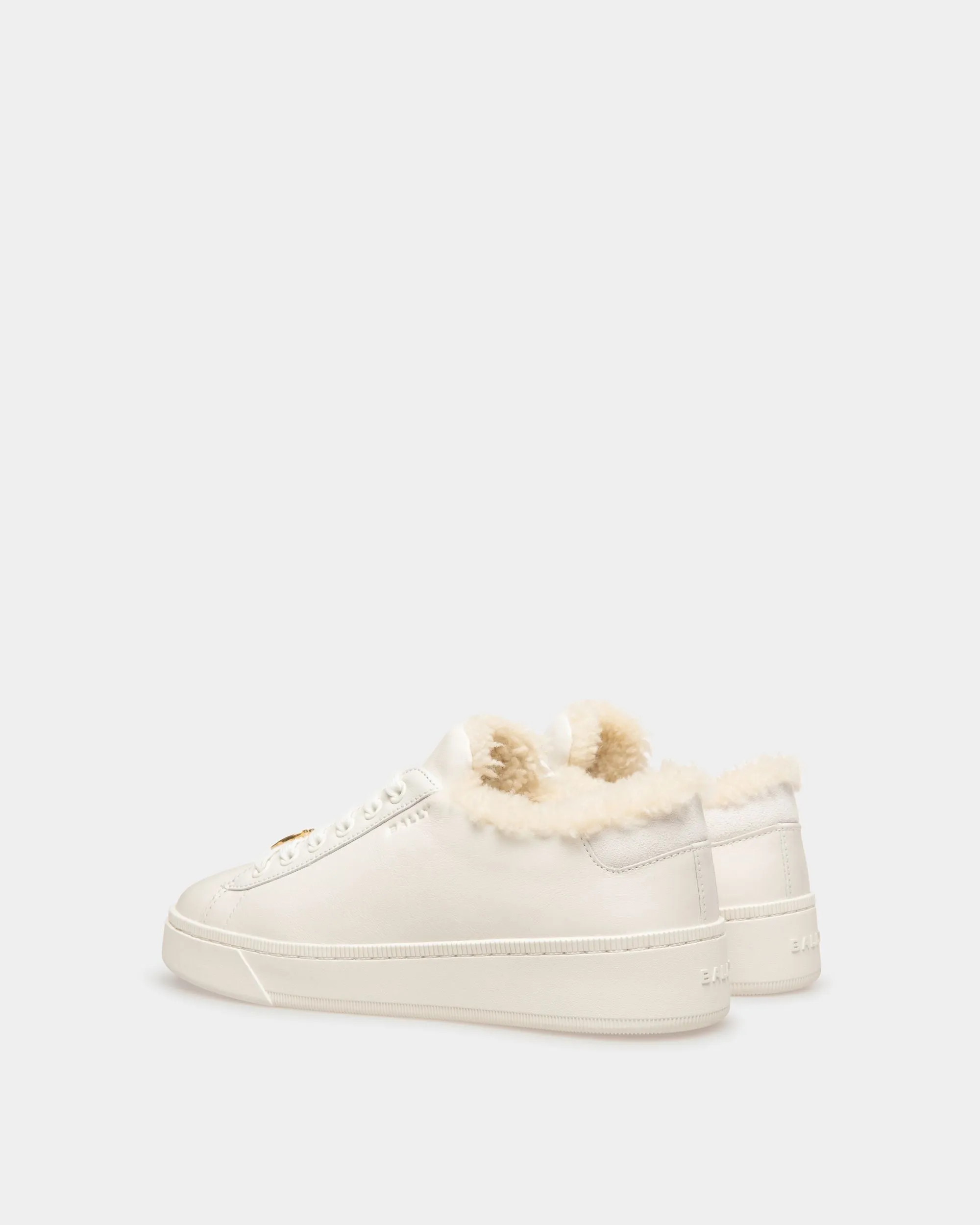 Raise Sneakers In White Leather