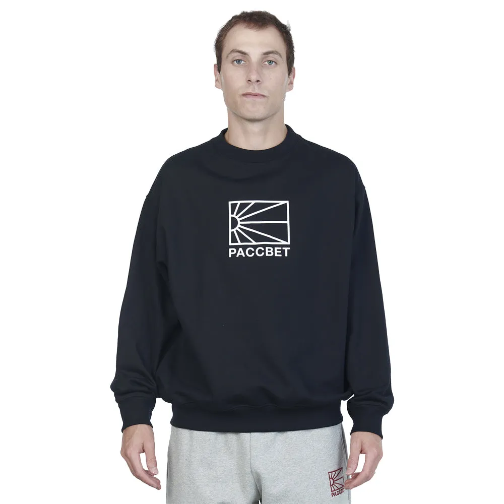 RASSVET BIG LOGO SWEATSHIRT // BLACK