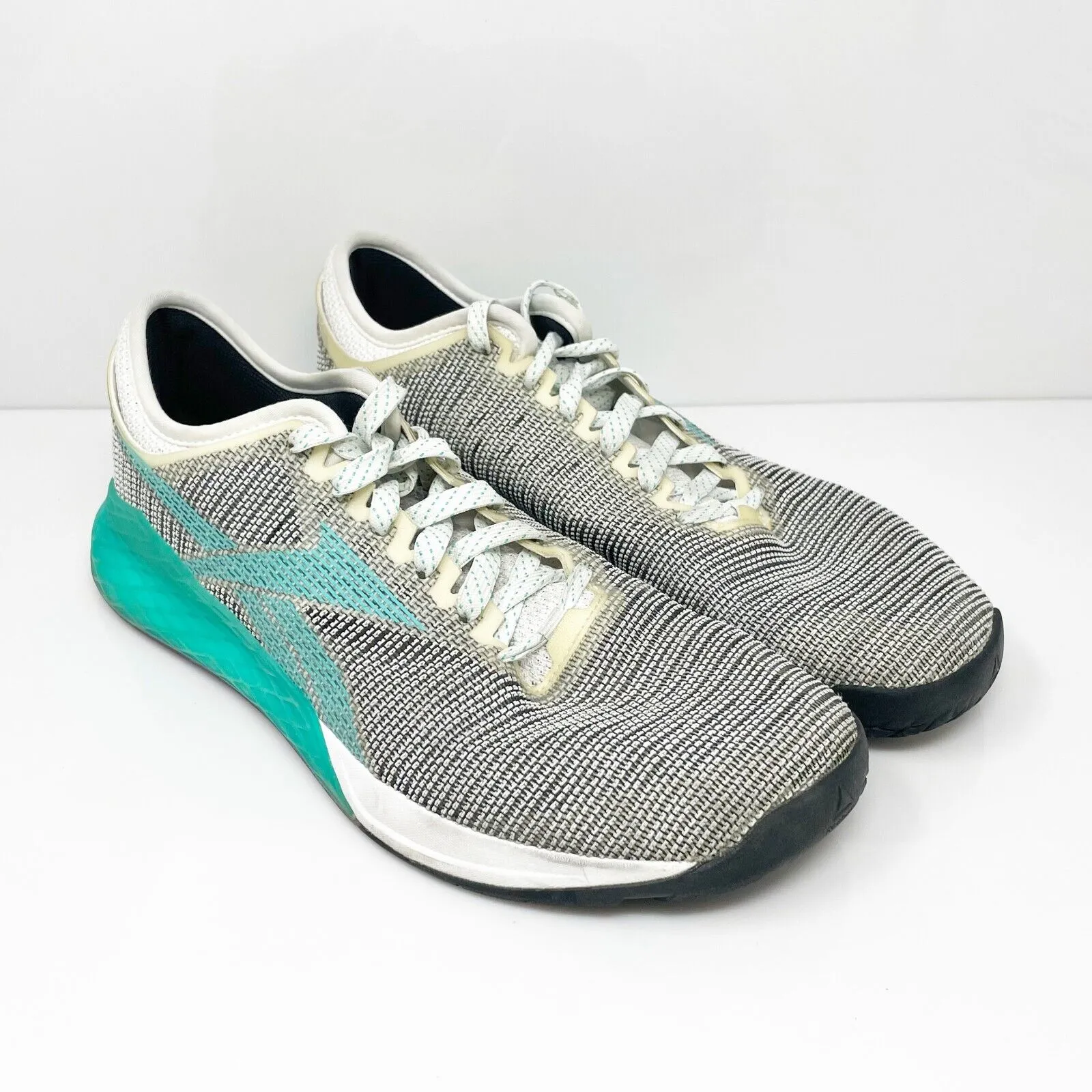 Reebok Mens Nano 9 EG1474 Gray Running Shoes Sneakers Size 10.5