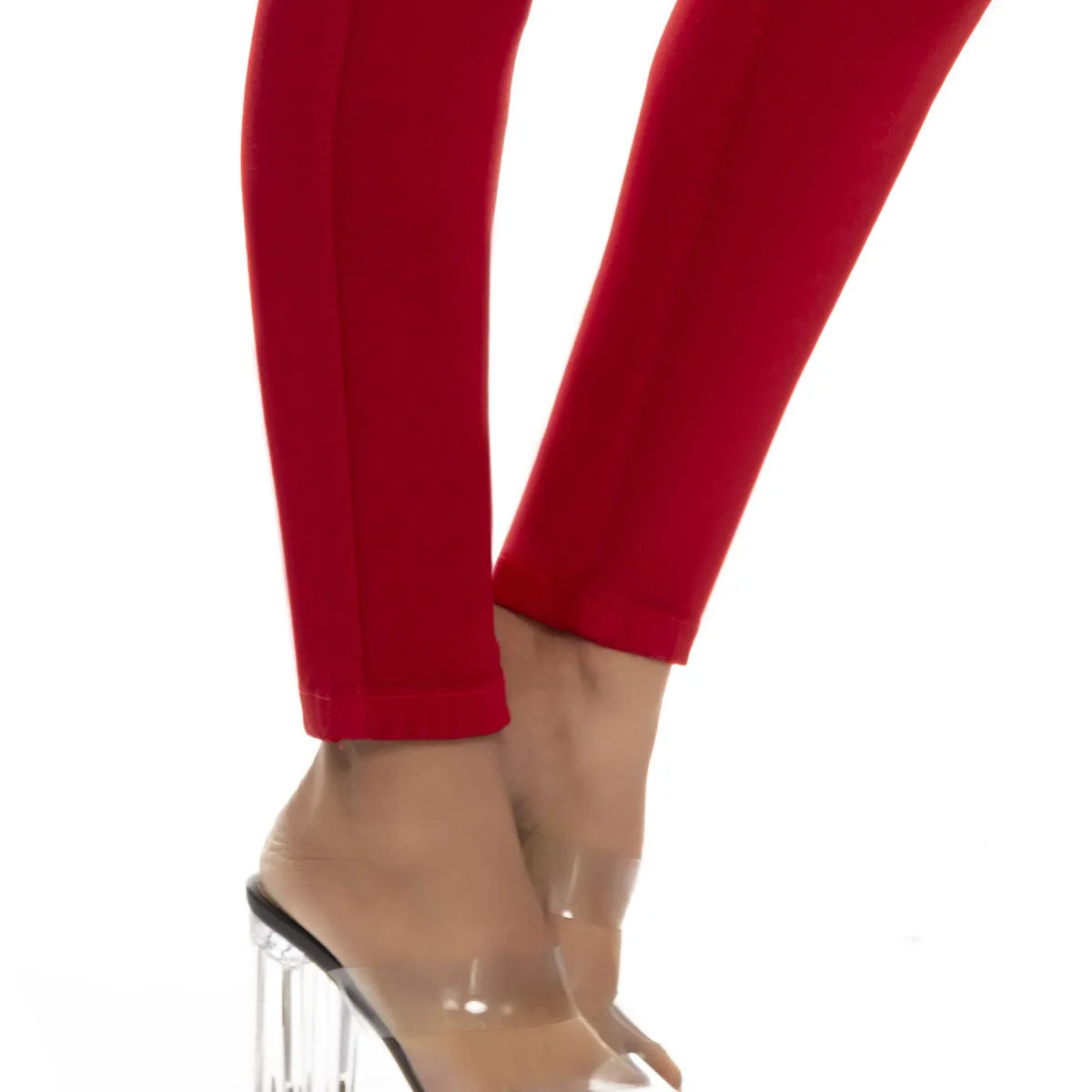 44501R Red Shaping PushUp Jeans Model