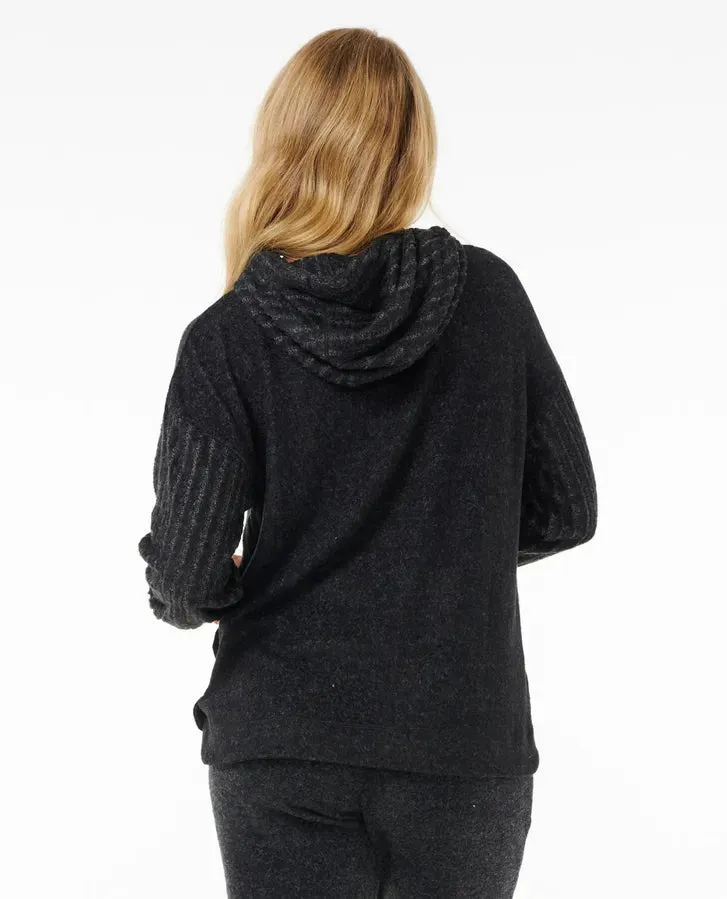 Rip Curl Cosy hood-Black Marle