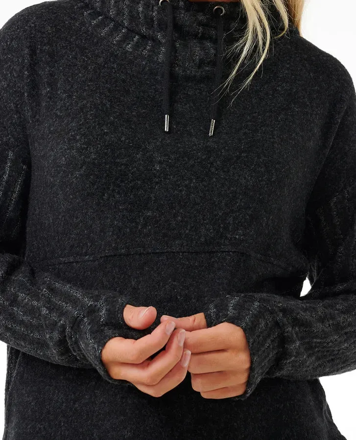 Rip Curl Cosy hood-Black Marle