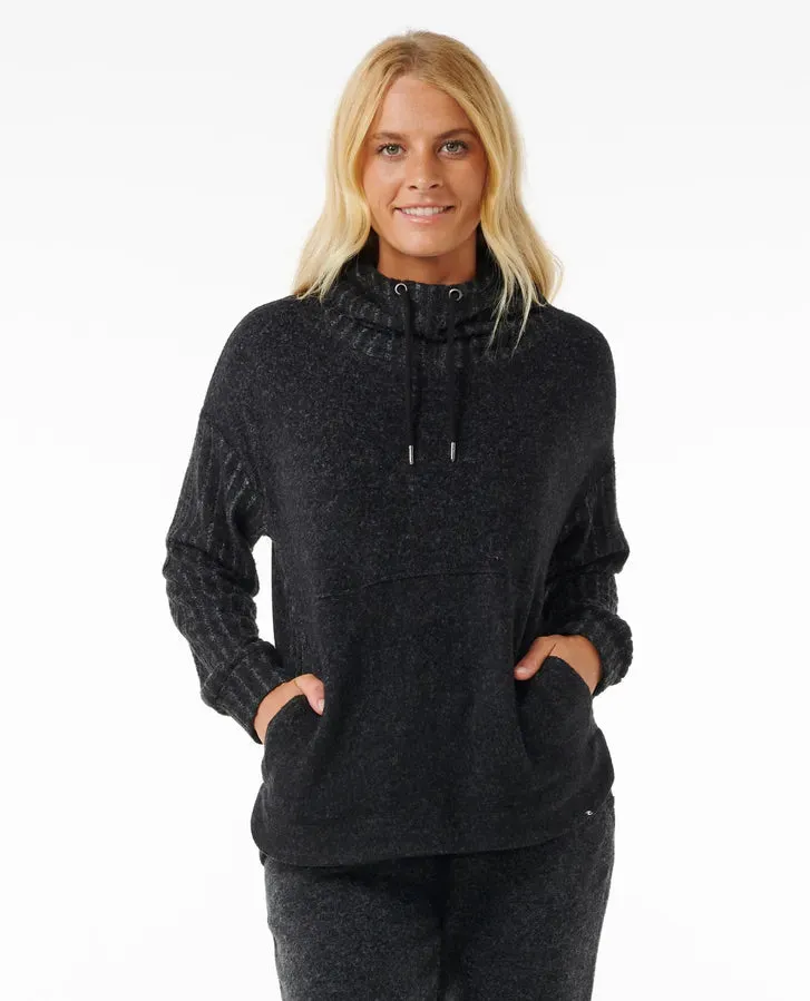 Rip Curl Cosy hood-Black Marle