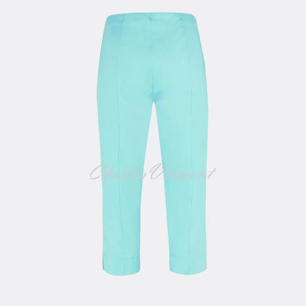 Robell Marie 07 Capri Trouser 51576-5499-170 (Turquoise)