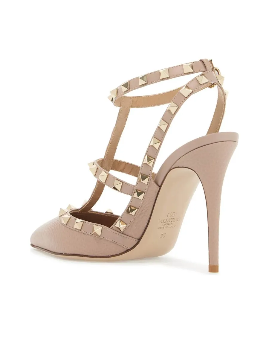 Rockstud Patent Pumps