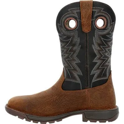 Rocky Men's Waterproof Steel Toe Western Boot