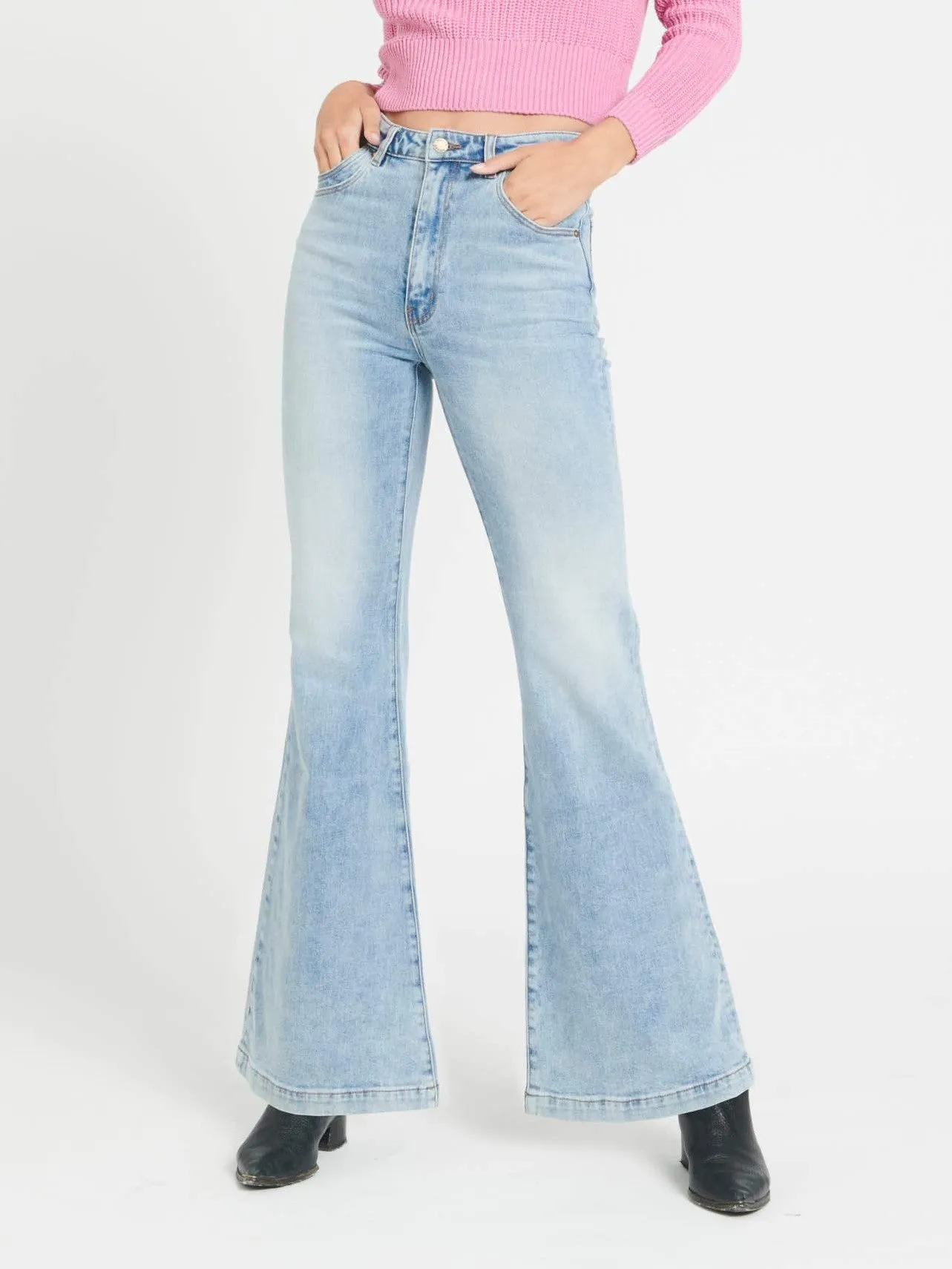 ROLLA'S Eastcoast Flare Jean - Stylish Flared Denim Jeans for Women