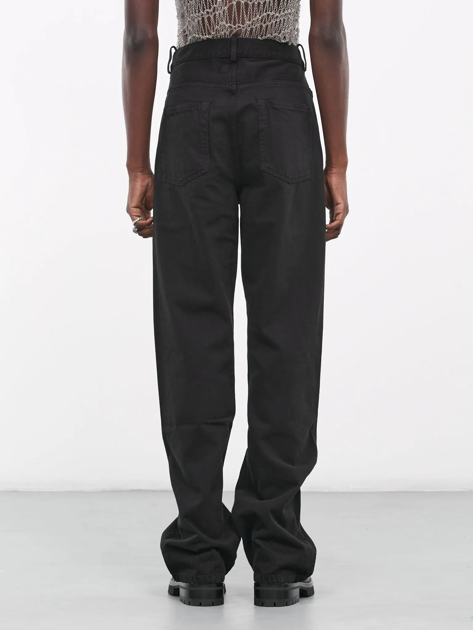 Ronald 5-Pockets Trousers (B0010309-FA038-099-BLACK)