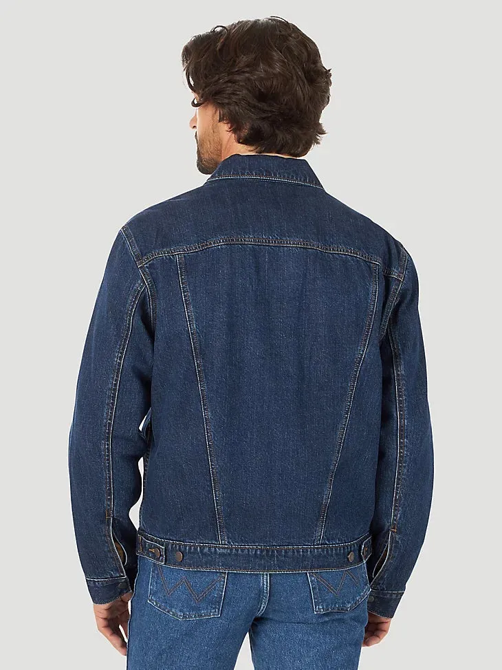 Wrangler Denim Jacket with Blanket Lining - On Sale