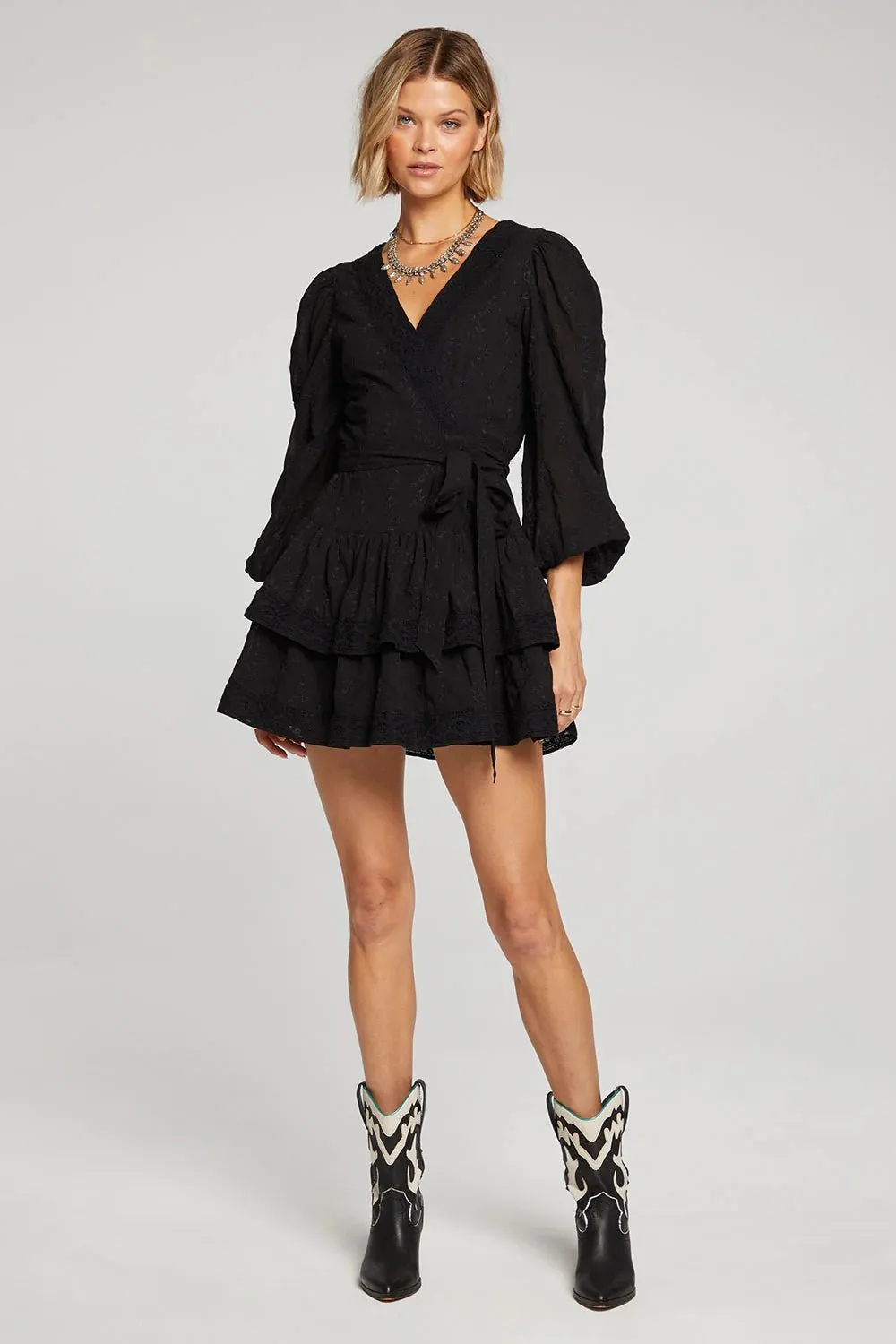 Saltwater Luxe Cassandra Mini Dress - Black