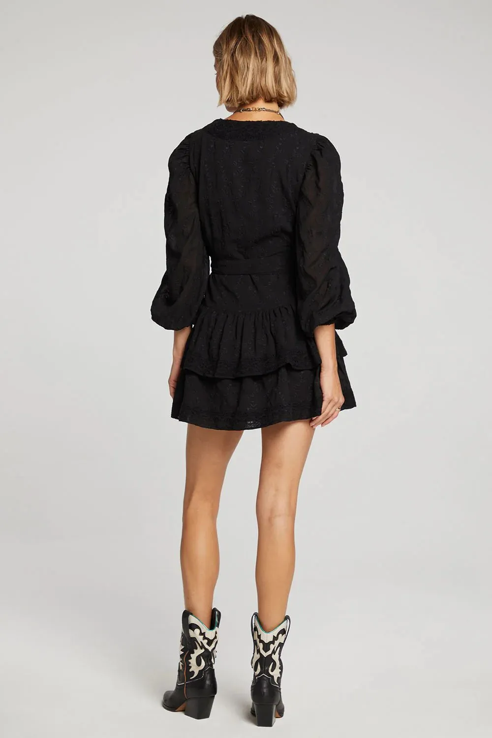 Saltwater Luxe Cassandra Mini Dress - Black