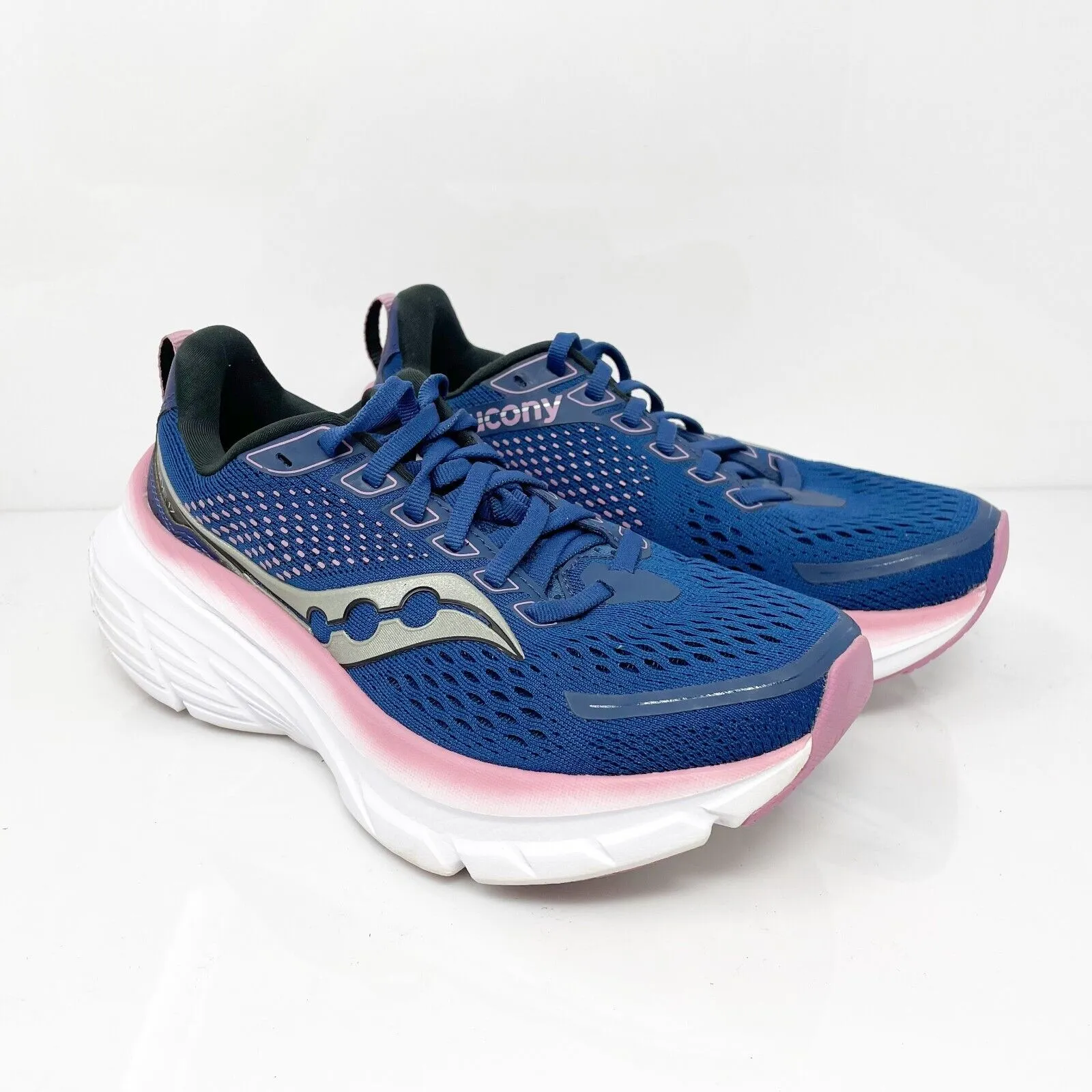 Saucony Womens Guide 17 S10936-106 Blue Running Shoes Sneakers Size 6