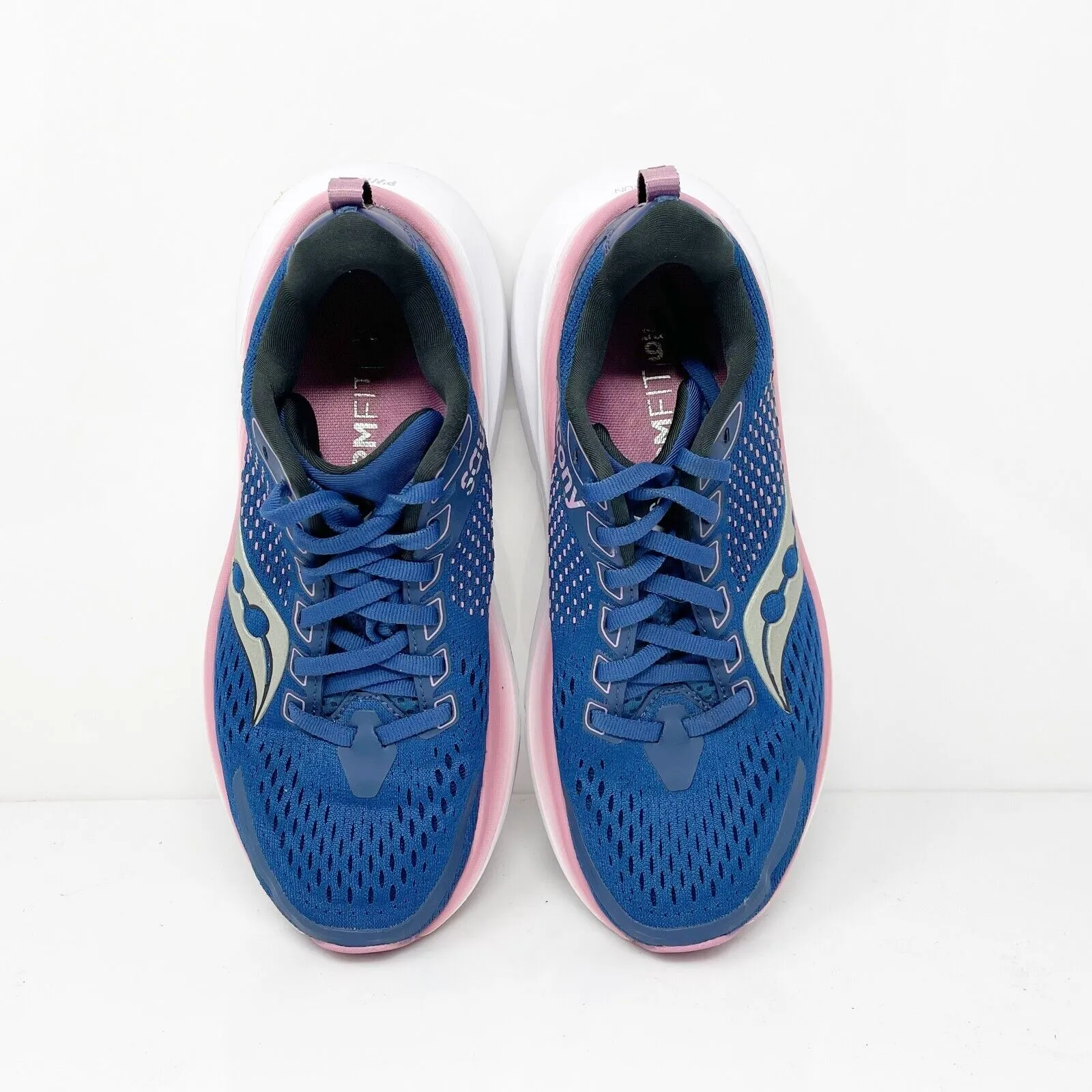 Saucony Womens Guide 17 S10936-106 Blue Running Shoes Sneakers Size 6